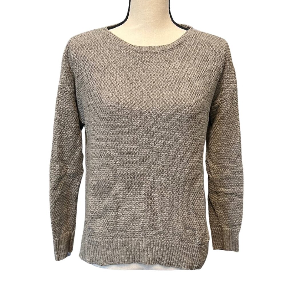 Lauren Ralph Lauren Taupe Boatneck Sweater